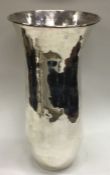 A Modernistic silver vase. London 2007. By TC&BT. Approx. 299 grams. Est. £200 - £250.