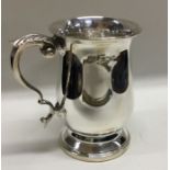 A good quality heavy silver christening tankard. London 1976. By FHP. Approx.246 grams. Est. £