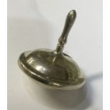 A silver fidget spinner. London 1996. By Garrard & Co. Approx. 30 grams. Est. £50 - £80.
