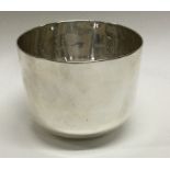 A large heavy Victorian silver tumbler cup. London 1877. By Gilliam of London. Approx.137 grams.