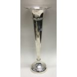 A decorative silver vase. Birmingham 1965. By Sanders and Mackenzie. Approx. 244 grams. Est. £