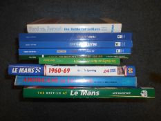 BOOKS: PRITCHARD, A: Ford Vs. Ferrari The Battle For Le Mans 1984, plus 8 others (9). Est. £30 - £