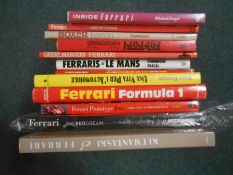 BOOKS: FERRARI: KLEMANTSKI, L: Klemantski and Ferrari 1991, signed by Klemantski, plus 11 other