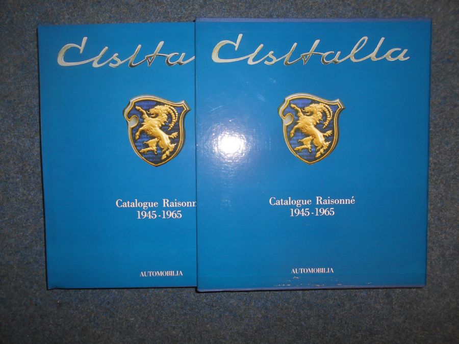 BOOKS: CISITALIA: BALESTRA, N: Catalogue Raisonne 1945-1965, 1991, s/case. Est. £80 - £140.