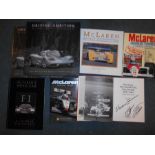 BOOKS: McLAREN: NYE, D: The Grand Prix 3 signatures, plus 6 others (7). Est. £100 - £150.