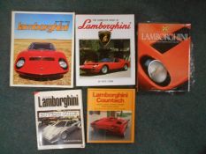 BOOKS: LAMBORGHINI: LYONS, P: The Complete Book of...1988, plus 4 others (5). Est. £20 - £40.