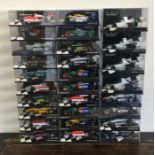 MINICHAMPS: Twenty-four various boxed model racing