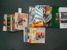BOOKS: RACING PROGRAMMES: 7 Official Programmes for British races early 1950's-1960's, plus Indy 500