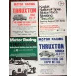 A selection of 10 various vintage unframed Thruxto