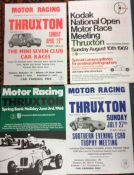 A selection of 10 various vintage unframed Thruxto
