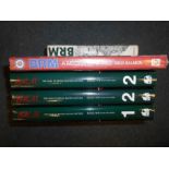 BOOKS: BRM: NYE, D: BRM vols. 1 & 2, 1994/2003, ltd. 2500, Vol. 1 signed by author (2 copies of Vol.