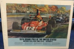 A 1974 Grand Prix of the United States motor racin
