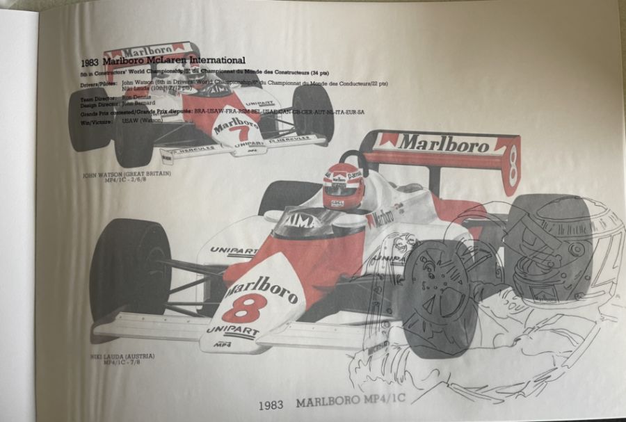 BOOKS: The Marlboro McLaren Decade 1974-1984. A po - Image 2 of 2