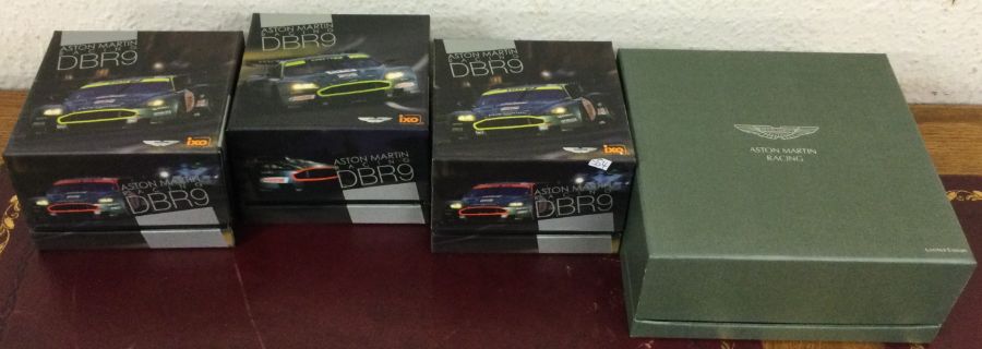 IXO: Four boxed Aston Martin model racing car sets - Image 2 of 2