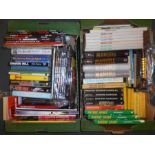 BOOKS: Various motoring books. 2 boxes. Est. £15 - £25.