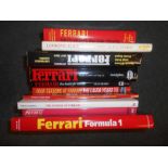 BOOKS: FERRARI: MILLANTA, H: Ferrari Automobili 1947-1953, 1985, plus 9 other books on Ferrari (10).