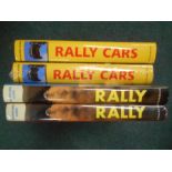 BOOKS: KLEIN, R: Rally Cars 2000, s/case, 2 copies, plus Rally 1998, 2 copies (4). Est. £40 - £80.
