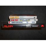 BOOKS: HAMILTON, M: Alain Prost signed, plus 3 others (4). Est. £20 - £30.