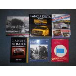 BOOKS: LANCIA: BLAETTEL, W: Lancia Delta HF Integrale 2007, plus NIXON, C: Rivals D50 & Mercedes-
