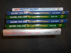 BOOKS: NYE, D. & HENRY, A: Racers 1948-1968 & 1969-2000 2 vols. 2 sets, plus NIXON, C: Auto Union