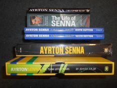 BOOKS: TIPLER, J: Ayrton Senna The Team Lotus Years signed by author & J. Dumfries, ltd. 250 copies,
