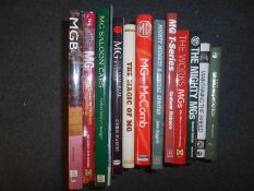 BOOKS: MG: McCOMB, F.W: MG 3rd.ed. 1988, plus ALLISON, M: The Works MGs 2000, plus 11 others (13).