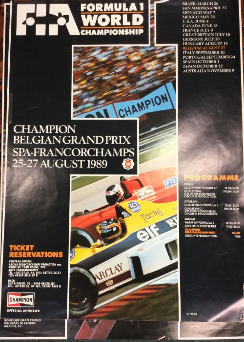 Three various Formula 1 World Championship posters - Image 2 of 2