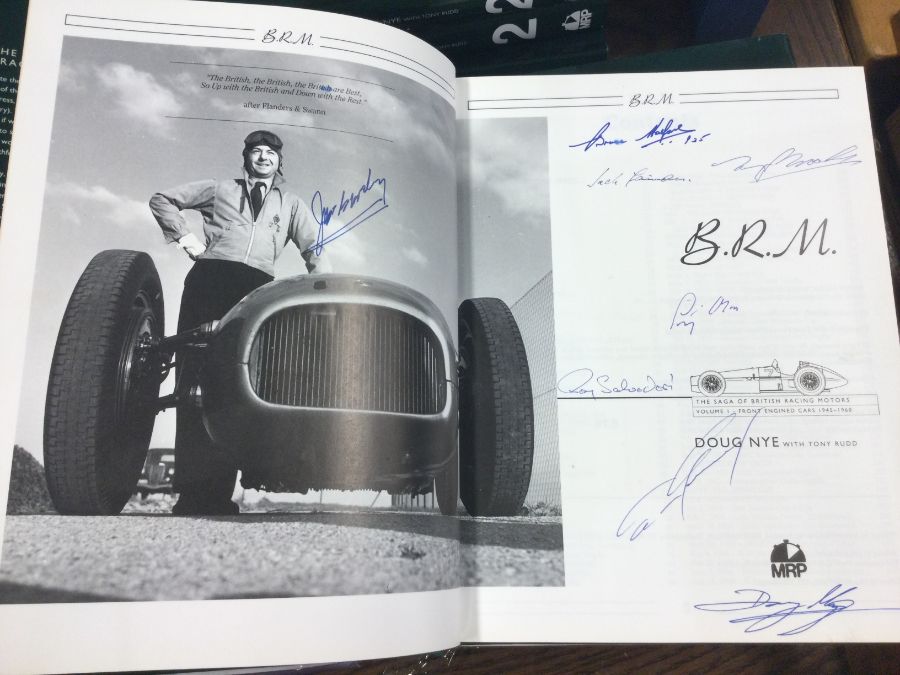 BOOKS: BRM: NYE, D: BRM 2 vols. 1994/2003, ltd. 2500, Vol. 1 with 8 signatures, 2 copies of Vol. 2), - Image 4 of 4