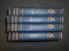 BOOKS: RUTTER, H.T: Modern Motors 4 vols. Est. £20 - £40.
