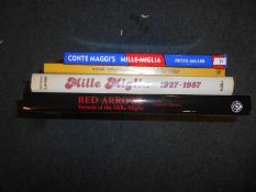 BOOKS: ITALIAN RACING: LURANI, G: Mille Miglia 1927-1957, 1981, plus MARZOTTO, G: Red Arrows