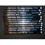 BOOKS: PIGGOTT, B: Original Triumph TR2/3/3A 1998, plus 11 others pub. by Bay View Books (12).