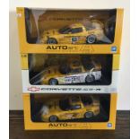 AUTOart Racing Division: Three various boxed model