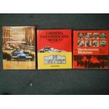 BOOKS: CIMAROSTI, A: Carrera Panamericana 'Mexico' 1987, plus IZRO, J. de. A: Monjuic plus HAFEL, R:
