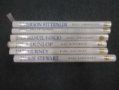 BOOKS: LUDVIGSEN, K: Alberto Ascari plus 5 others. Est. £20 - £30.