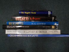 BOOKS: BUGATTI: VENABLES, D: Bugatti A Racing History 2002, plus BORGESON, G: Bugatti 1981, plus 4