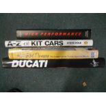 BOOKS: HOLE, S: A-Z of Kit Cars plus, POST, R.C: High Performance... Drag Racing 1950-1990 plus 2
