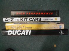 BOOKS: HOLE, S: A-Z of Kit Cars plus, POST, R.C: High Performance... Drag Racing 1950-1990 plus 2