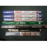 BOOKS: LABAN, B: Le Mans 24 Hours plus SPURRING, Q: Le Mans 3 vols. plus 2 others (7). Est. £30 - £