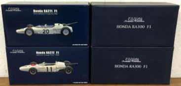 EBBRO: Three boxed model racing cars. Est. £20-30.