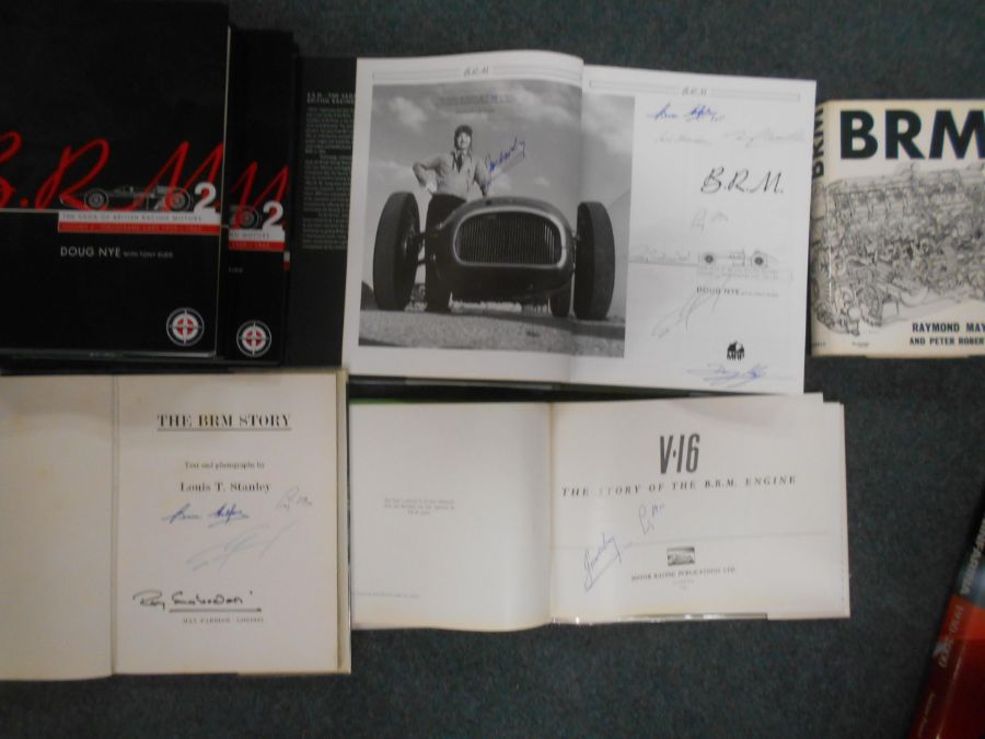 BOOKS: BRM: NYE, D: BRM 2 vols. 1994/2003, ltd. 2500, Vol. 1 with 8 signatures, 2 copies of Vol. 2),