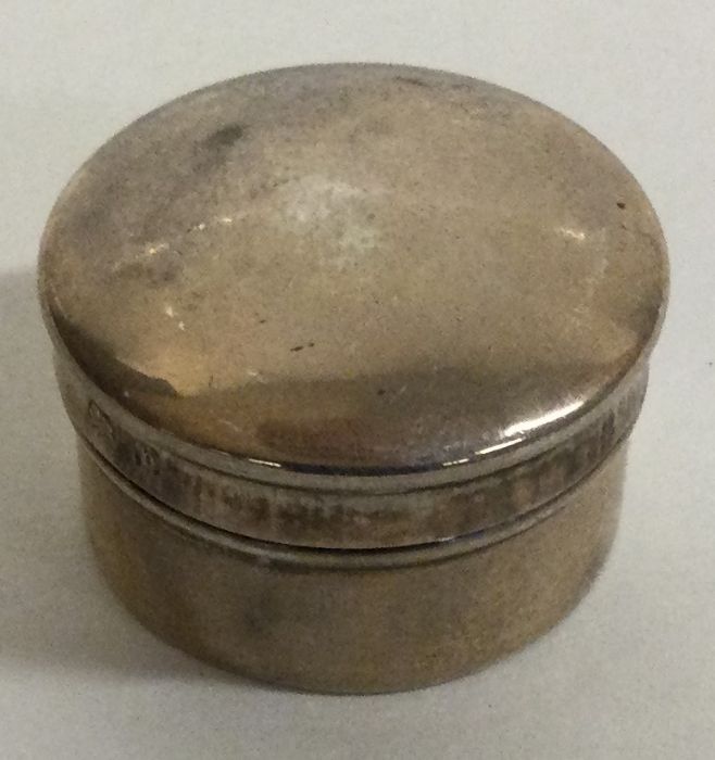 A Victorian silver box with lift-off lid. Birmingham 1899. By George Unite. Approx. 7 grams.