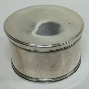 An 18th Century George II silver box. Marked to base. Approx. 144 grams.