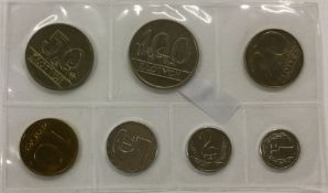 A set of Polish coins. 1990.