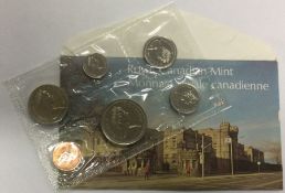 A Canadian Mint coin set. 1973.