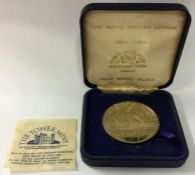 A Royal British Legion Diamond Jubilee medal. Nickel silver.