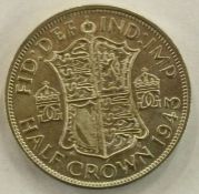 A George V Half Crown. (coin) 1943.