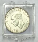 A George VI 2/- Shilling coin. 1945.