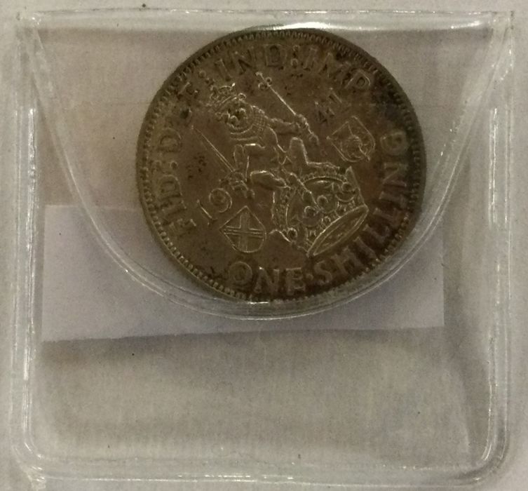 A George VI Shilling. 1941.