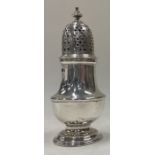 A good George II silver sugar caster. London 1743.