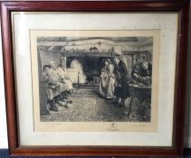 WALTER DENDY SADLER: (British, 1854 - 1923). A framed and glazed etching.